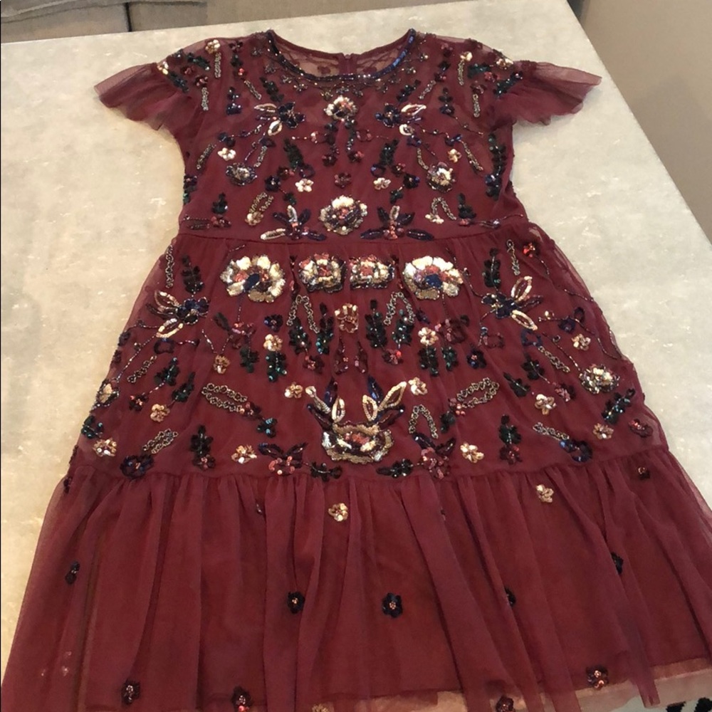 Gianni Bini sequined tule dress